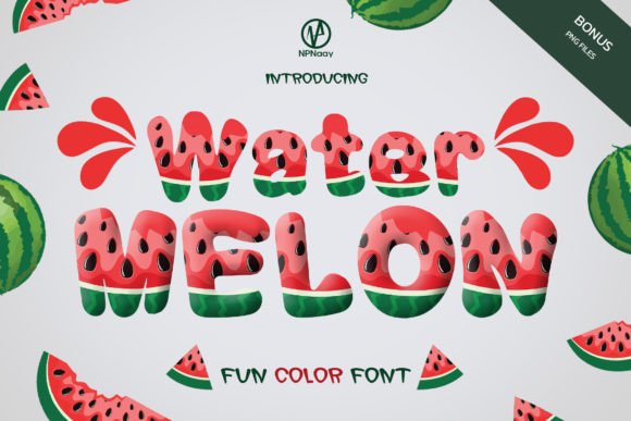 Bring Your Ideas to Life with Water Melon: A Creative Font