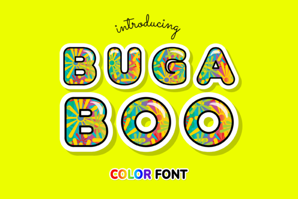 Bugaboo: The Color Font That Transforms Your Creative Projects