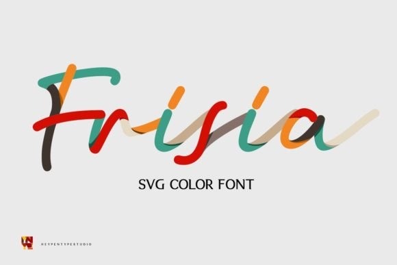 Frisia: A Playful Script Color Font with Vintage Charm