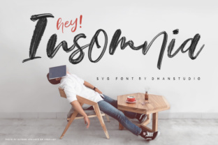 Hey Insomnia: A Font That Catches the Night