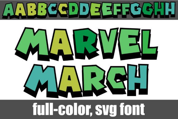 Marvel March: A Festive Typeface for St. Patrick's Day Projects