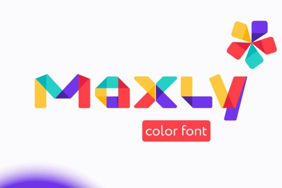 Maxly: The Fun, Bold Display Color Font for Modern Creators