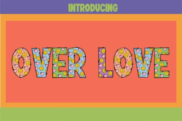 Over Love: A Creative Font That Brings Playful Energy to Your Designs
