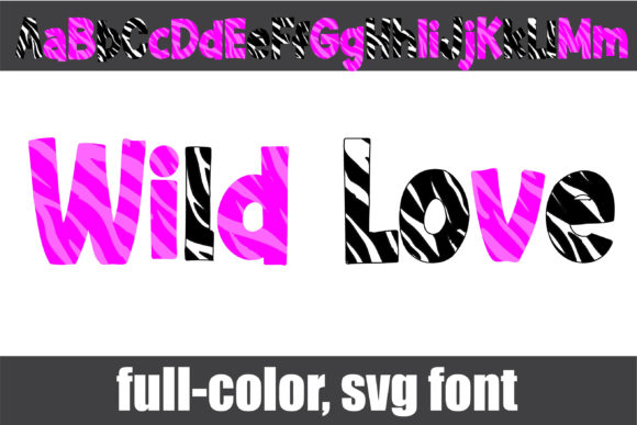 Wild Love: A Font with a Roar