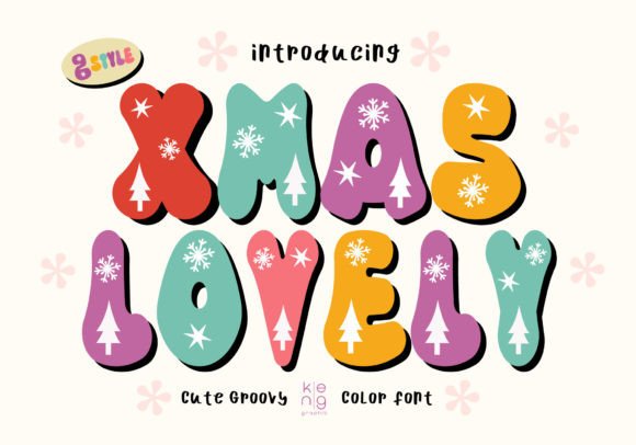 Xmas Lovely: A Font That Brings Energy and Attitude